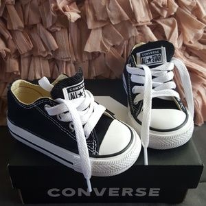 Baby Black Converse